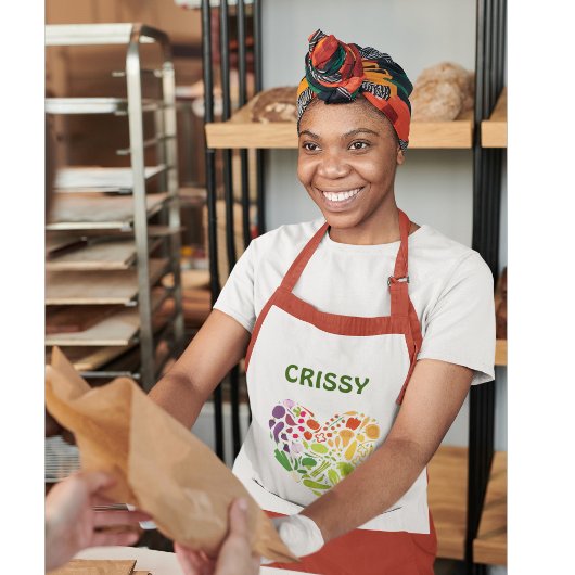 Individuelle Name Garden Schürze