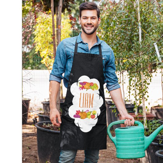 Individuelle Name Garden Schürze