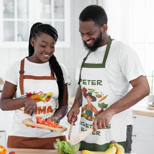 Individuelle Name Garden Schürze