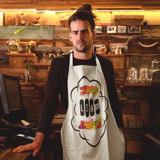 Individuelle Name Garden Schürze