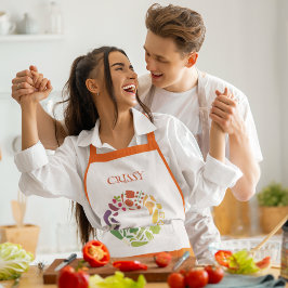 Individuelle Name Garden Schürze