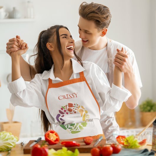 Individuelle Name Garden Schürze