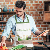 Individuelle Name Garden Schürze