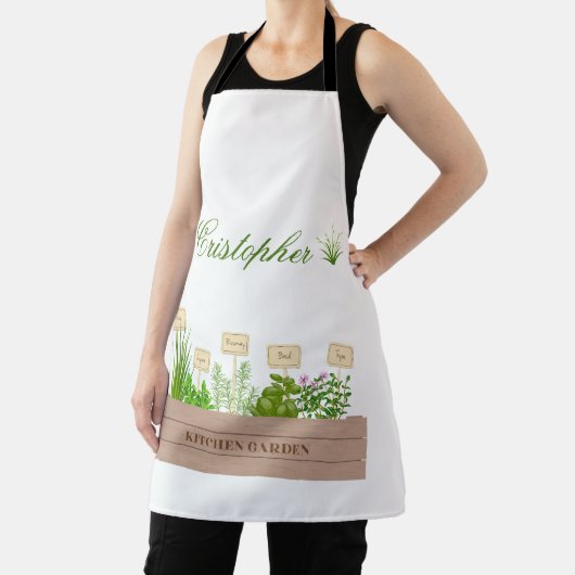 Individuelle Name Garden Schürze (InSitu)
