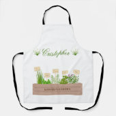 Individuelle Name Garden Schürze (Vorderseite)