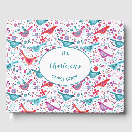 Individuelle Name Gästebuch (Vorderseite)