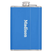 Individuelle Name Gay Unicorn Flachmann (Rückseite)