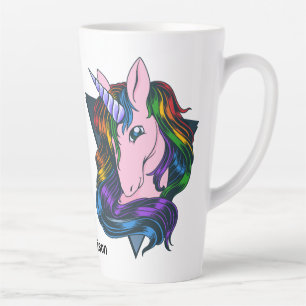 Individuelle Name Gay Unicorn Milchtasse