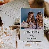 Individuelle Name Geburtstagskarte Einladung