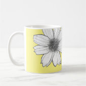 Individuelle Name gelb Kaffeetasse (Links)