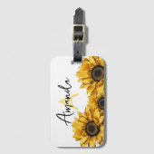 Individuelle Name Gepäckanhänger (Vorderseite Vertikal)