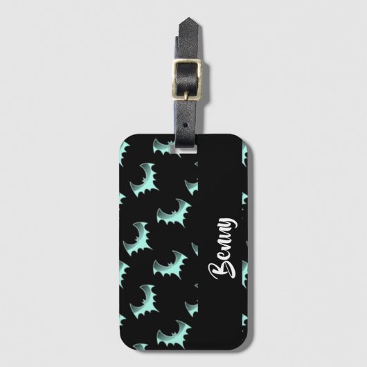 Individuelle Name Gepäckanhänger (Vorderseite Vertikal)