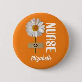 Individuelle Name-Geschenktasten für Krankenschwes Button