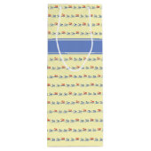 Individuelle Name Geschenktüte Für Weinflaschen (Rückseite)