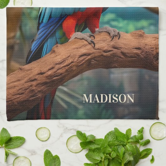 Individuelle Name Geschirrtuch (Gefaltet)