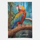 Individuelle Name Geschirrtuch (Vertikal)