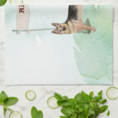 Individuelle Name Geschirrtuch (Gefaltet)