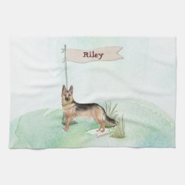 Individuelle Name Geschirrtuch