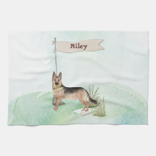 Individuelle Name Geschirrtuch