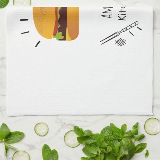 Individuelle Name Geschirrtuch (Gefaltet)