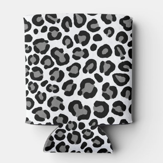 Individuelle Name Girly Cheetah Dosenkühler (Rückseite)