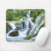 Individuelle Name Gjain Waterfall, Island Mousepad (Mit Mouse)