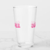 Individuelle Name Glas (Rechts)