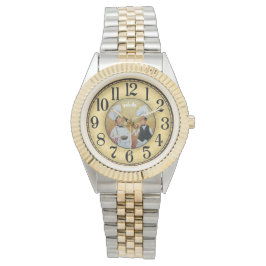 Individuelle Name Glitzer-Gurtband Armbanduhr