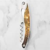 Individuelle Name Glitzer-Korkenzieher Kellnermesser (Vorderseite)