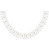 Individuelle Name Glückwunsch 1. Geburtstag Peter  Wimpelkette (Alle)