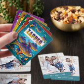 Individuelle Name "Go Fish" Foto Spielkarten (Insitu)