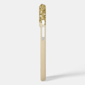 Individuelle Name Gold Glitzer Tropfen Case-Mate iPhone Hülle (Rückseite / Links)