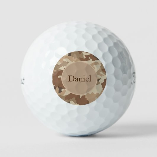 Individuelle Name Golf Balls Golfball (Vorderseite)