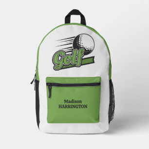 Individuelle Name Golf Bedruckter Rucksack