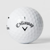 Individuelle Name Golf Clubs Golfball (Logo)