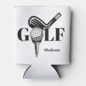 Individuelle Name Golf Dosenkühler (Vorderseite)
