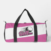 Individuelle Name Golf Duffle Bag (Vorderseite)