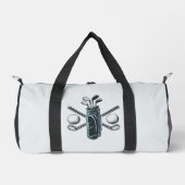 Individuelle Name Golf Duffle Bag (Vorderseite)