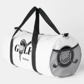 Individuelle Name Golf Duffle Bag (Rechte Ecke)