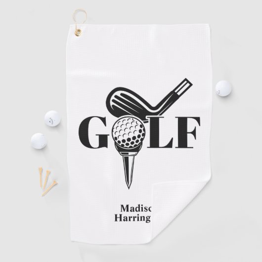 Individuelle Name Golf Golfhandtuch (Insitu)