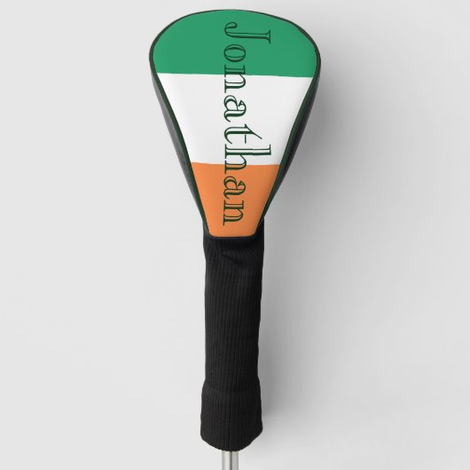 Individuelle Name Golf Headcover (Vorderseite)