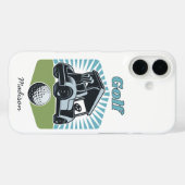 Individuelle Name Golf ist das Leben Case-Mate iPhone Hülle (Rückseite (Horizontal))
