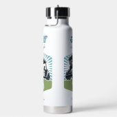 Individuelle Name Golf ist das Leben Trinkflasche (rechts)