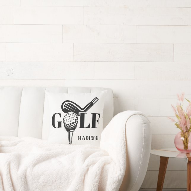 Individuelle Name Golf Kissen (Liege)