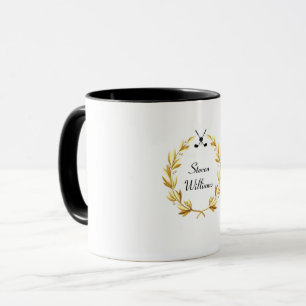 Individuelle Name Golf Tasse