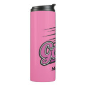 Individuelle Name Golf Thermosbecher (Nach links gedreht)