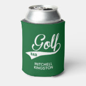 Individuelle Name Golf Vater Green White Dosenkühler (Kanne Rückseite)