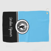 Individuelle Name Golfhandtuch (Horizontal)