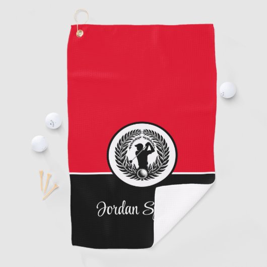 Individuelle Name Golfhandtuch (Insitu)
