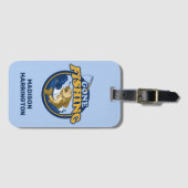 Individuelle Name Gone Fishing Gepäckanhänger (Vorderseite (Horizontal))